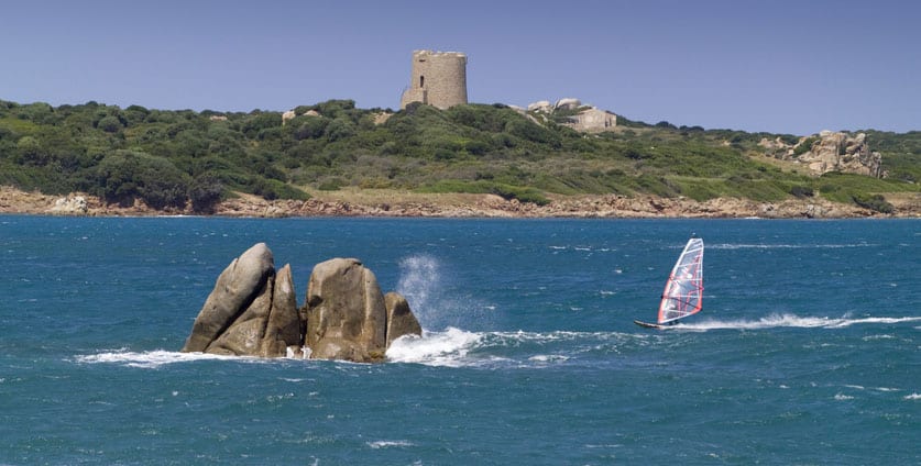 Italien Windsurfen und Kitesurfen